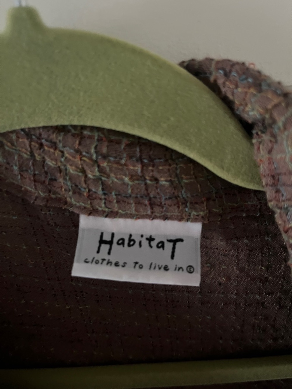 Habitat Dark Brown Textured Button-Down Jacket - Picture 2 of 7